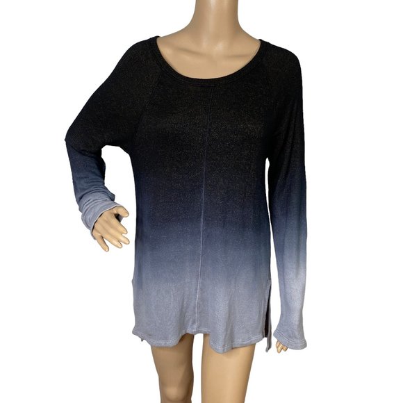 Michael Stars Sweaters - Michael Stars Ombre Dip Dye Sweatshirt Pullover M Sweater French Terry Tunic